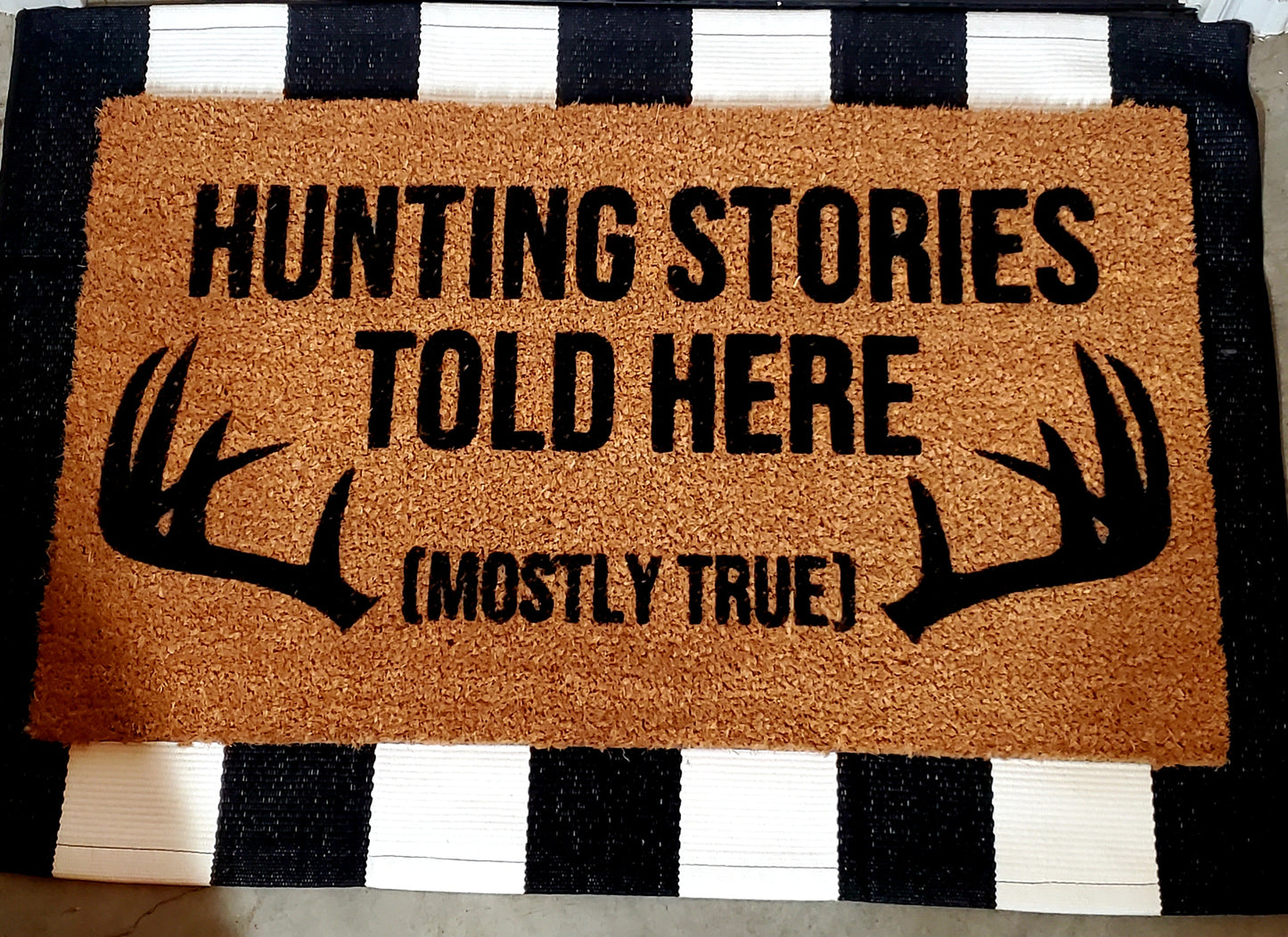 Hunting Stories Doormat
