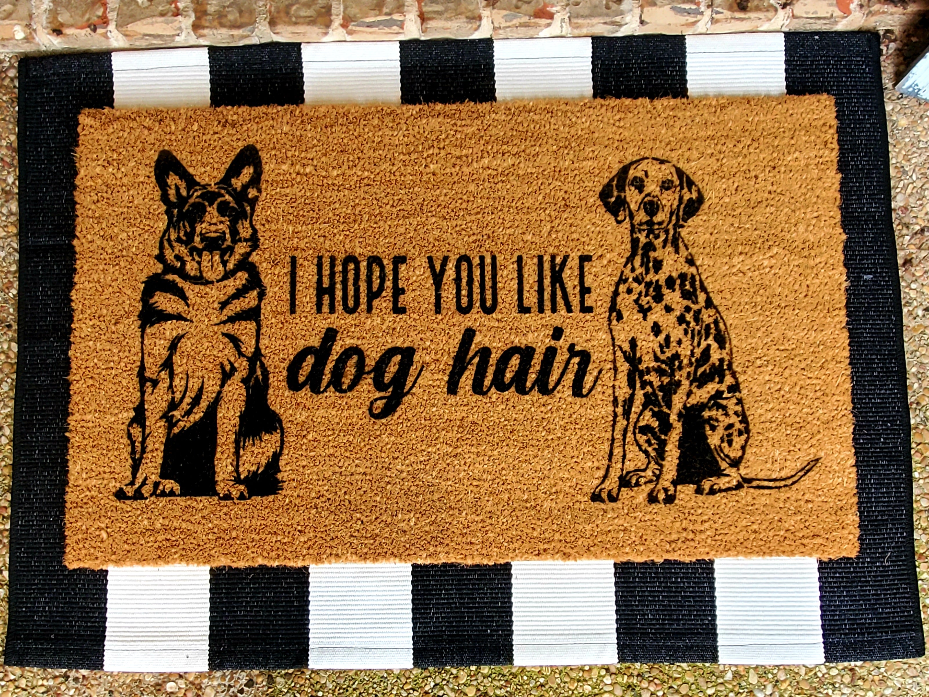 Dalmatian doormat shop