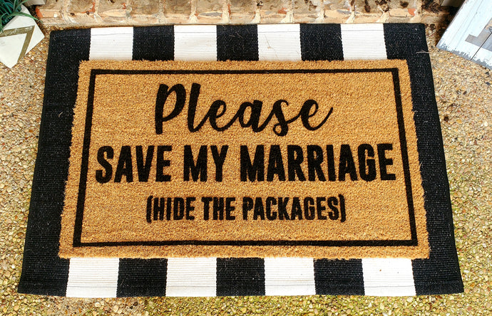 Hide Packages Doormat